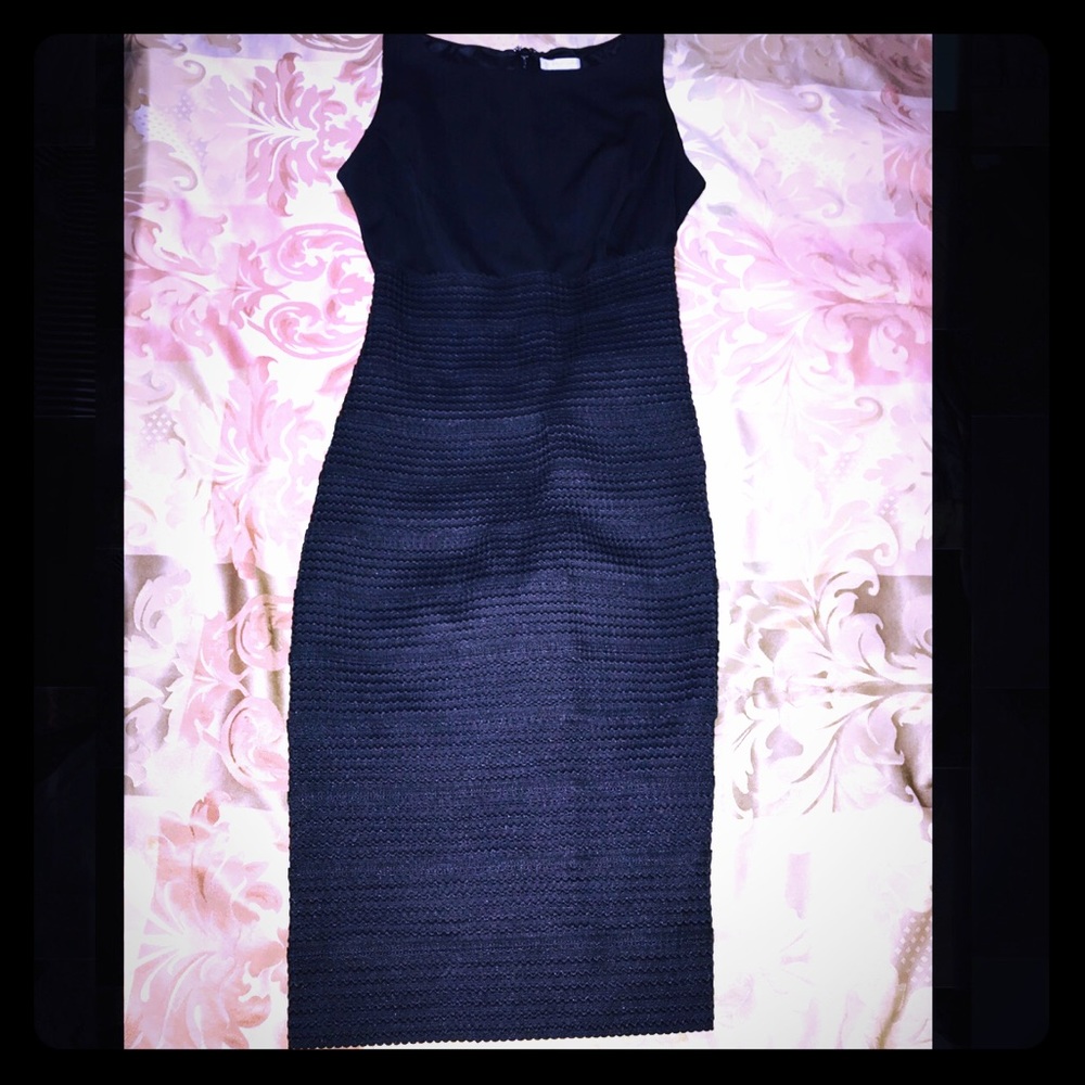 Simple black dress